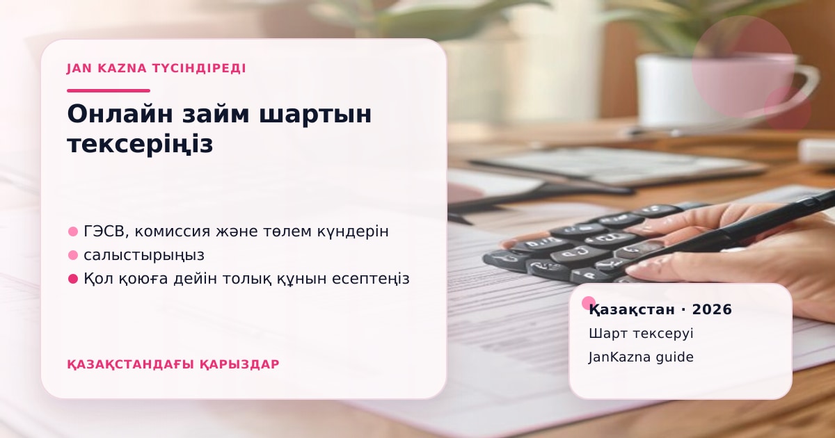 Иллюстрация ЖанКазна к материалу о что проверить в договоре онлайн-займа