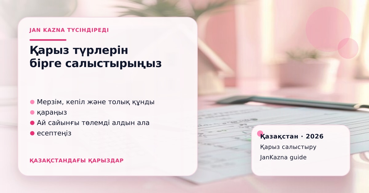 Иллюстрация ЖанКазна к материалу о гэсв 46% по беззалоговым займам