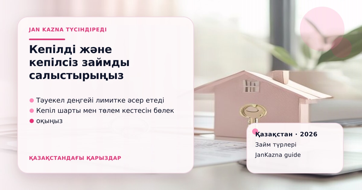 Иллюстрация ЖанКазна к материалу о залоговые и беззалоговые займы