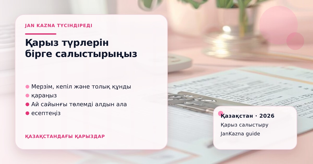 Иллюстрация ЖанКазна к материалу о штрафы и пени по микрокредиту