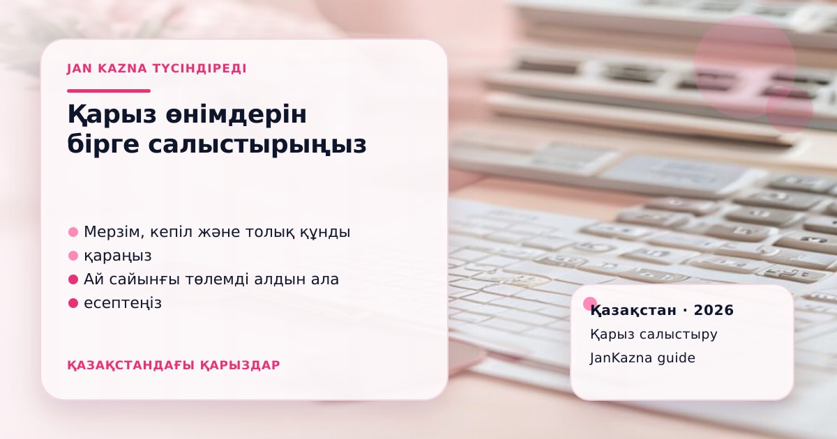 Иллюстрация ЖанКазна к материалу о карта, кредит и микрозайм