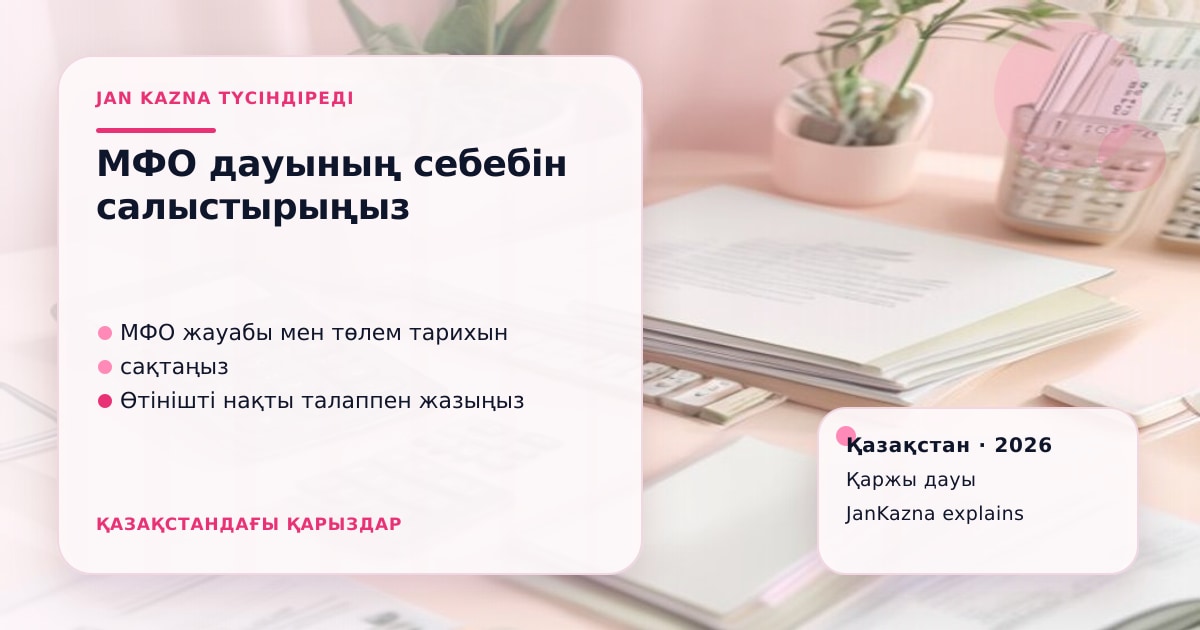 Иллюстрация ЖанКазна к материалу о 1537 обращений к микрофинансовому омбудсману