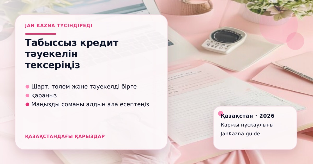 Иллюстрация ЖанКазна к материалу о микрозайм без подтверждения дохода