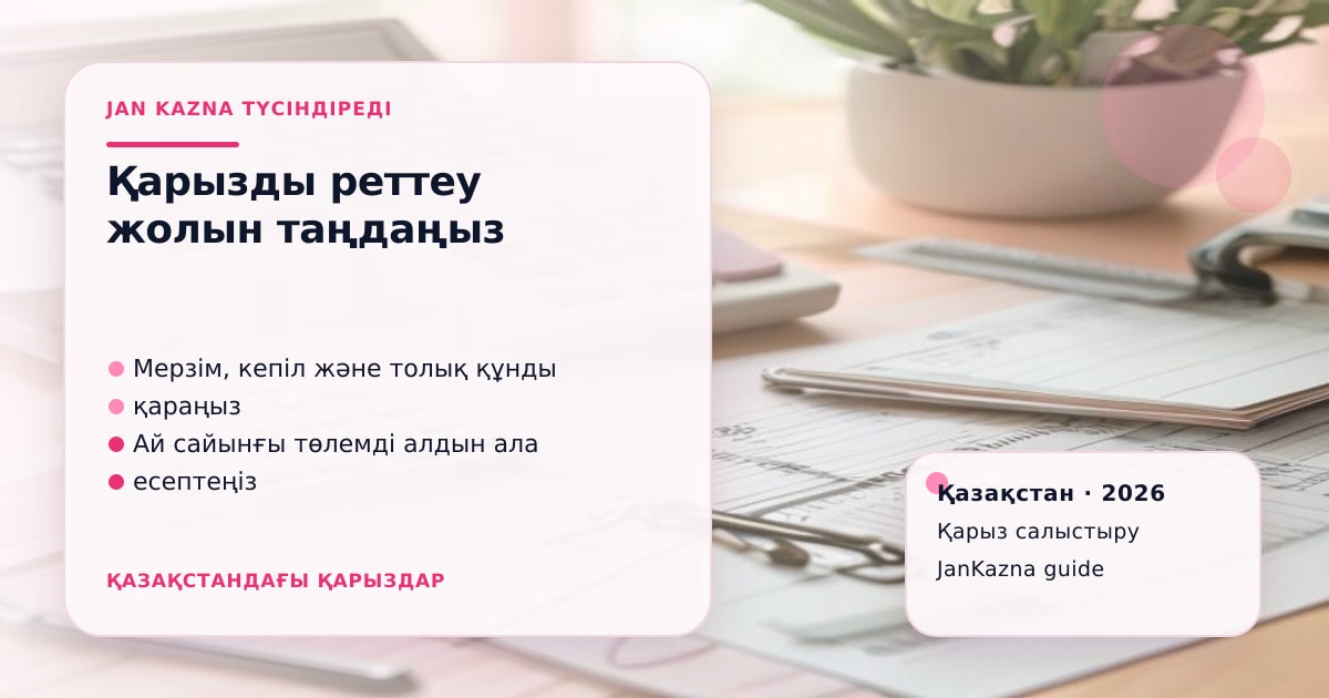 Иллюстрация ЖанКазна к материалу о можно ли взять кредит после банкротства